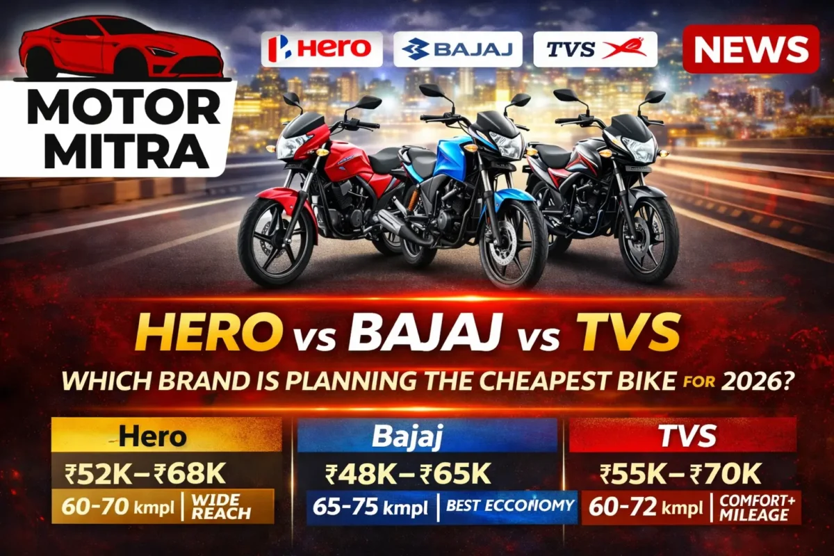 Hero, Bajaj or TVS