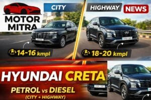 Hyundai Creta: Real Mileage of Petrol & Diesel (City + Highway) in 2026