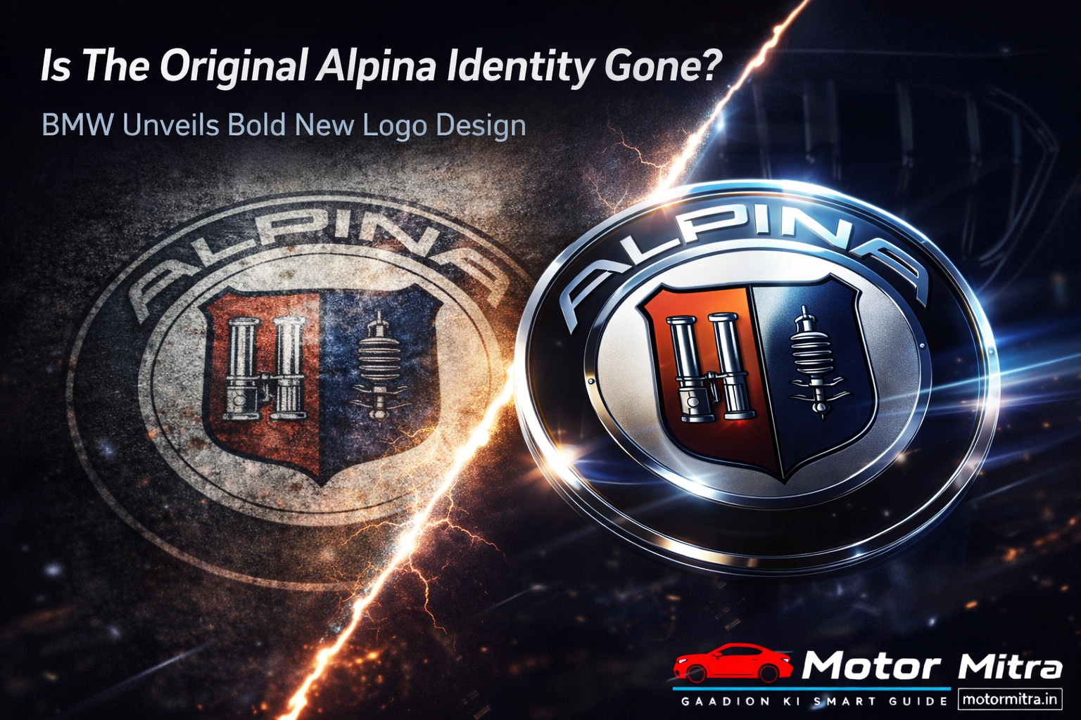 Is The Original Alpina logo Identity Gone? BMW Unveils Bold New Logo Design