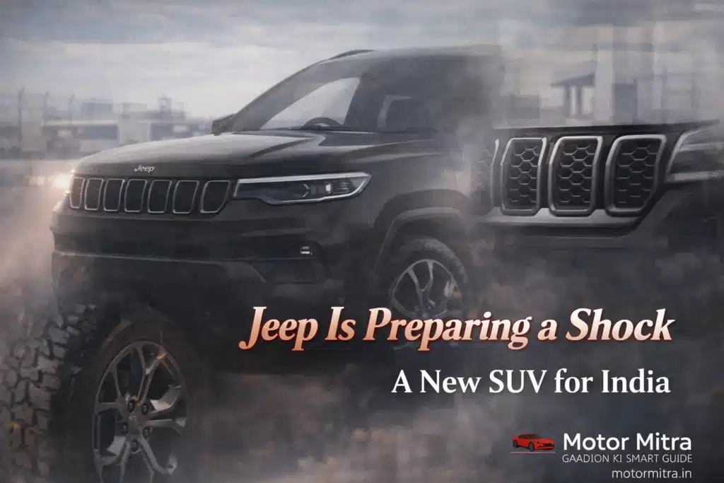 Jeep Is Preparing a Shock for India– A Brand New SUV Arrives Next Year
