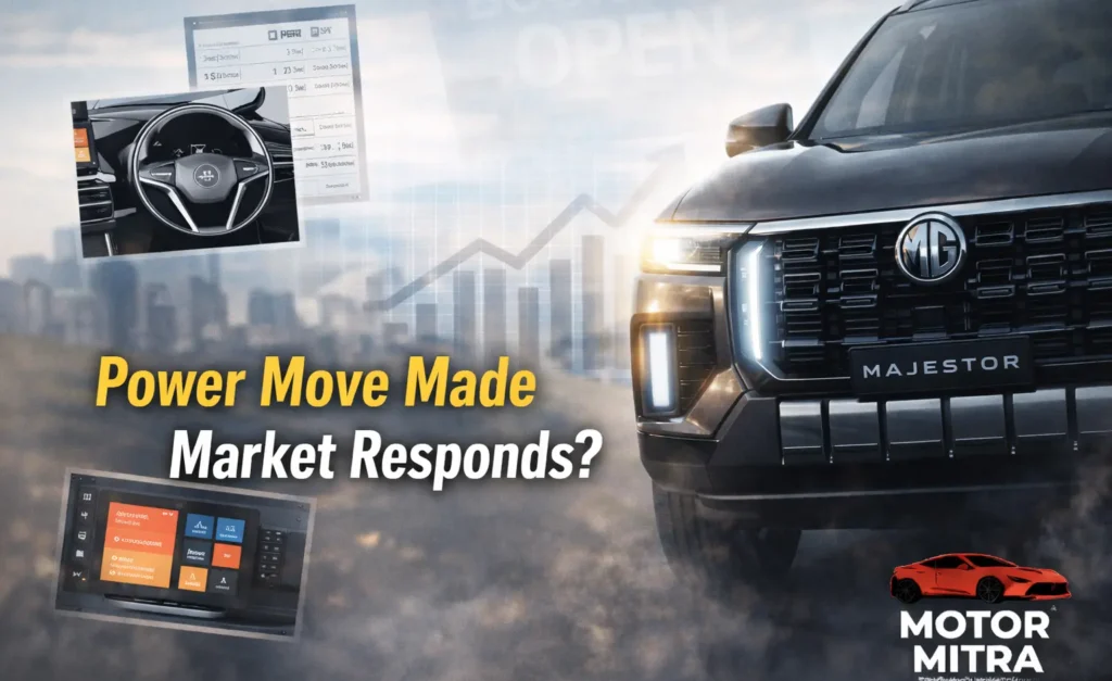 MG Majestor Ignites SUV Showdown — Are Rivals Ready?