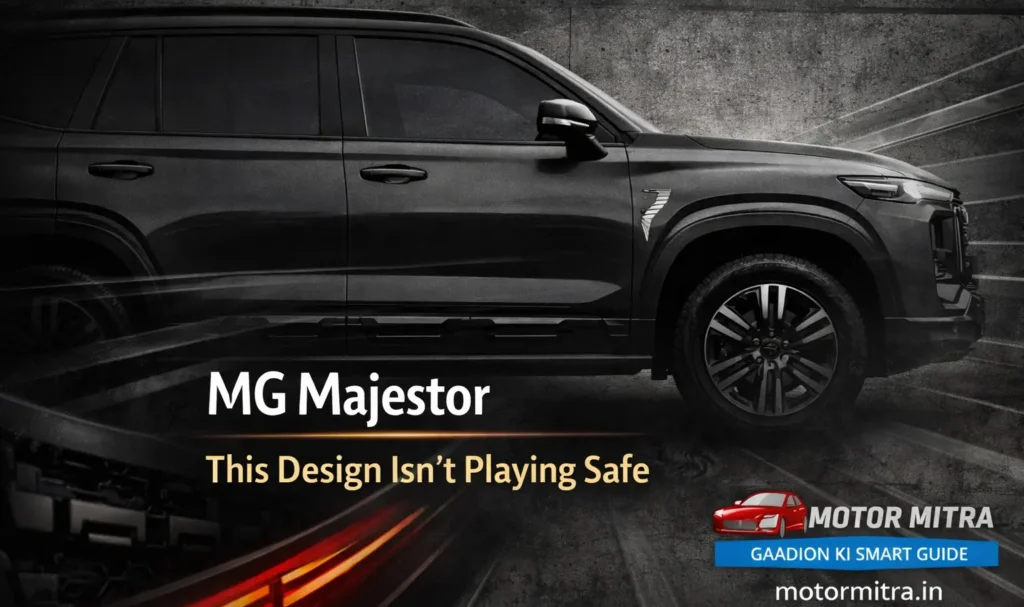 MG Majestor Teaser Ahead of Feb 12 Launch Hints at a More Aggressive Side