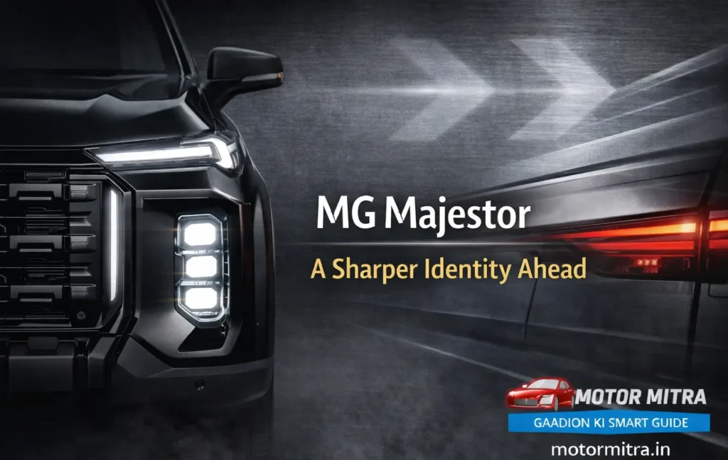 MG Majestor Teaser Ahead of Feb 12 Launch Hints at a More Aggressive Side