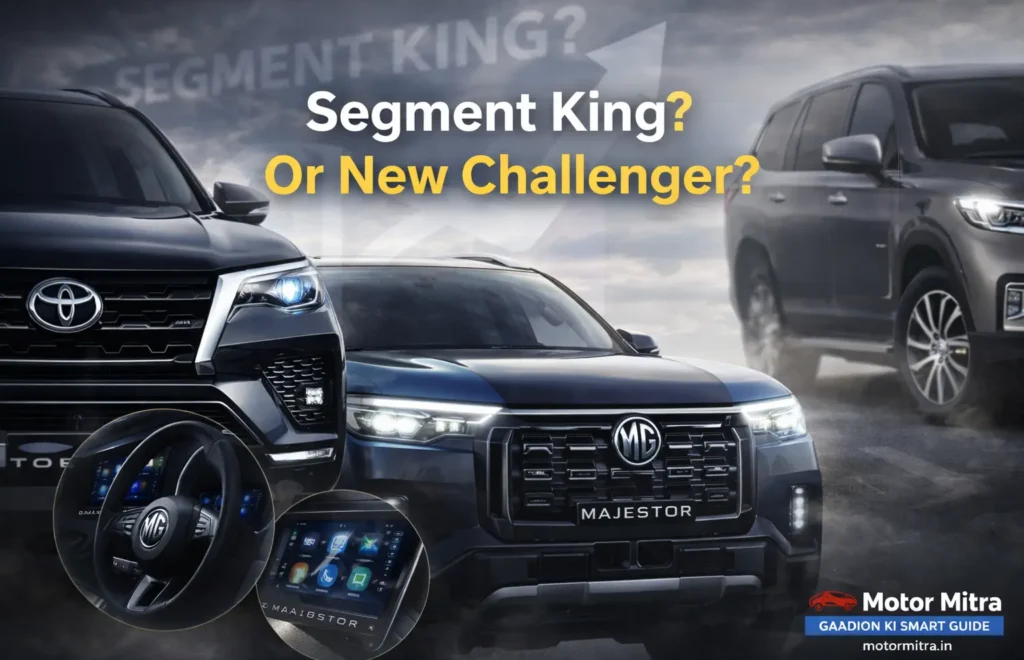 MG Majestor vs Fortuner vs Gloster — Which SUV Actually Wins?