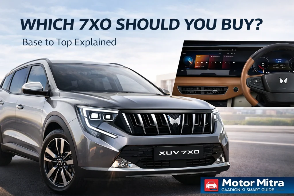Mahindra 7XO Base to Top Variants Explained: Price, Features & Which Variant Is Worth Buying?