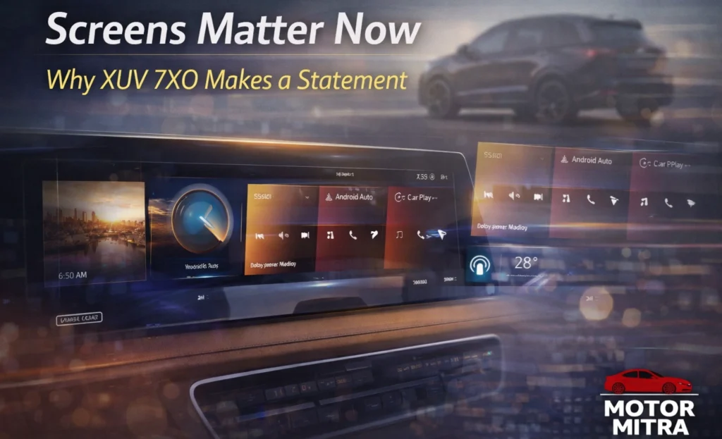 India’s First Dolby Vision Car? Mahindra XUV 7XO Just Changed In-Car Entertainment