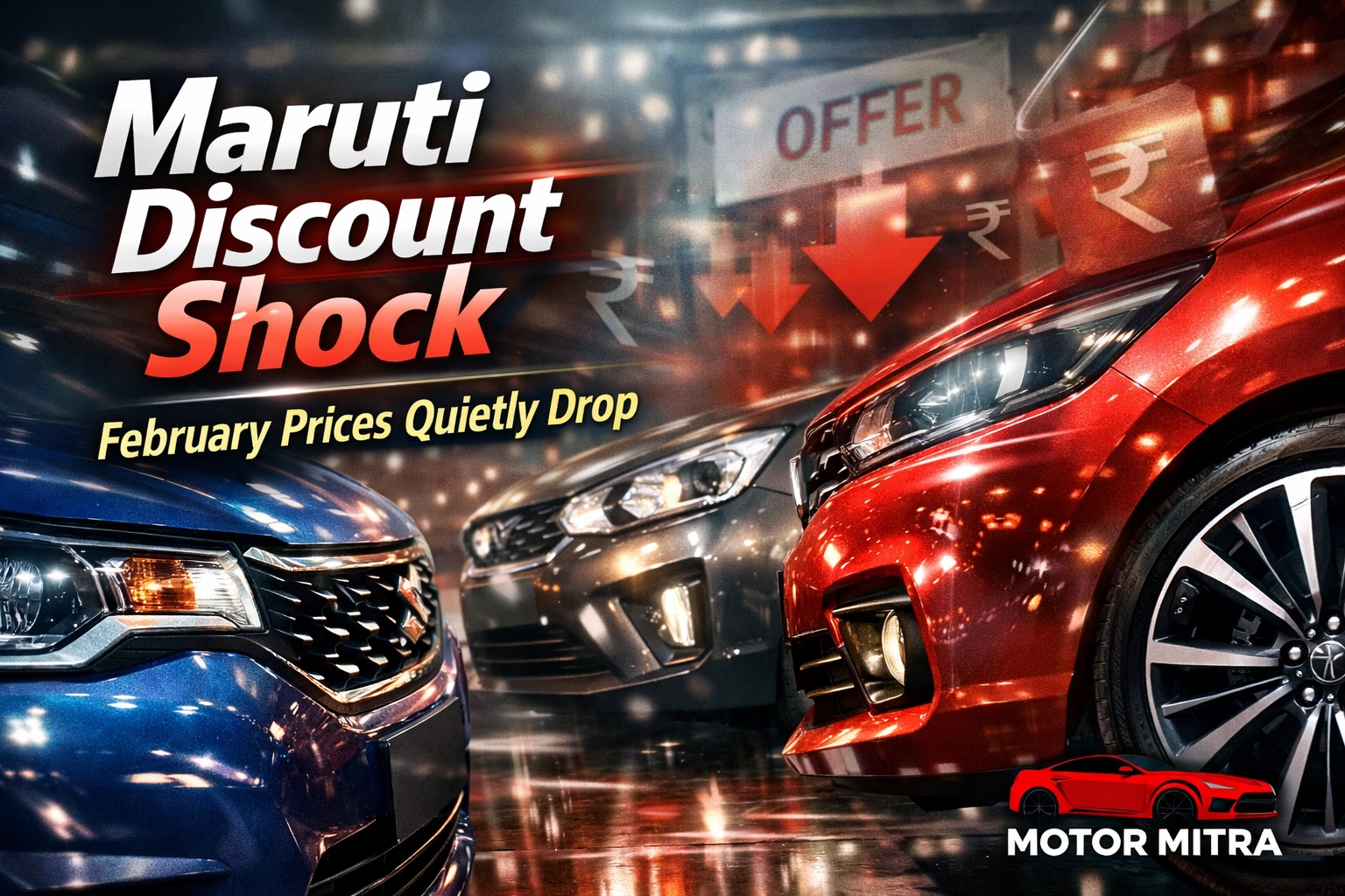 Maruti February Discount Shock: These Cars Are Cheaper Than Buyers Expect