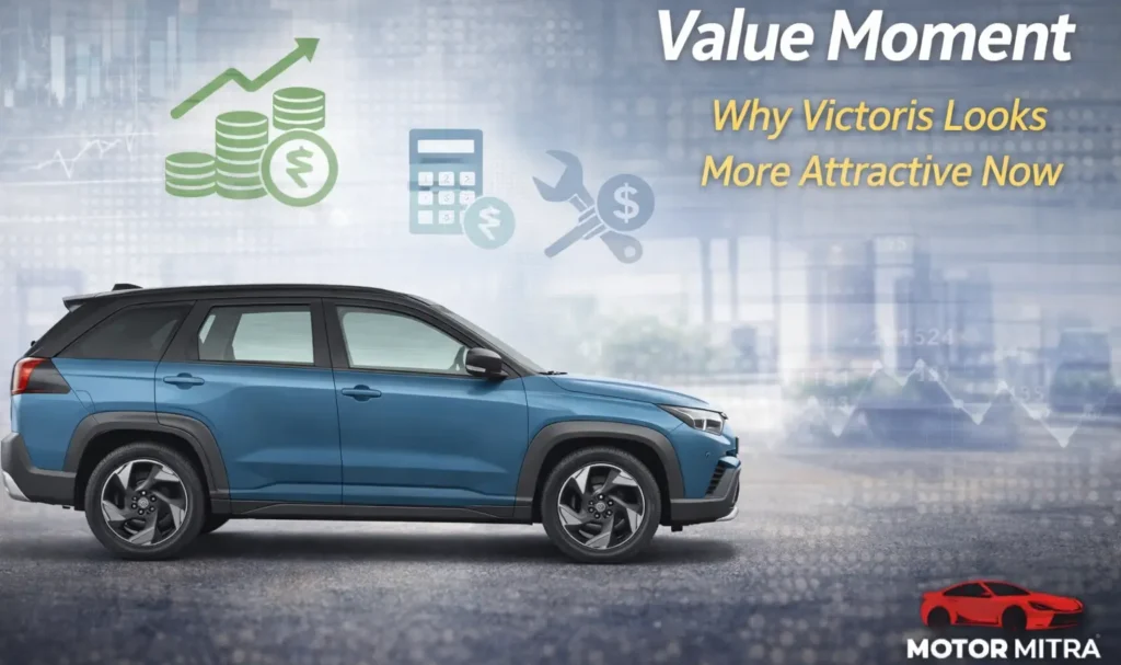 Maruti Victoris Gets Discounts Up to ₹78k — Petrol, CNG & Hybrid Benefit Explained