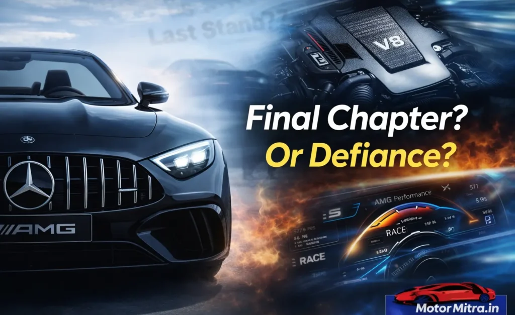 V8 Not Dead Yet — Mercedes AMG SL 55 Roars Into the Electric Era