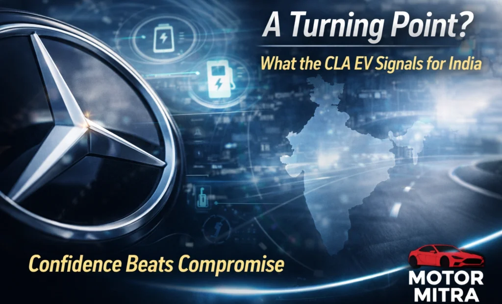 India’s First 700 km+ Premium EV? Mercedes Benz CLA EV Could Change Everything