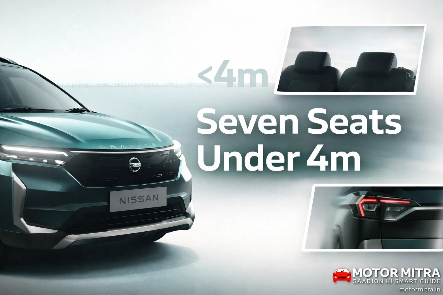 Nissan Gravite Launch Confirmed for Feb 17, 2026 — A New Kind of 7-Seater Under 4m