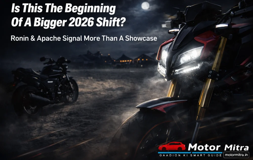 Rann Utsav 2026 Witnessed Something Wild — TVS Unleashes Kutch-Themed Ronin & Apache