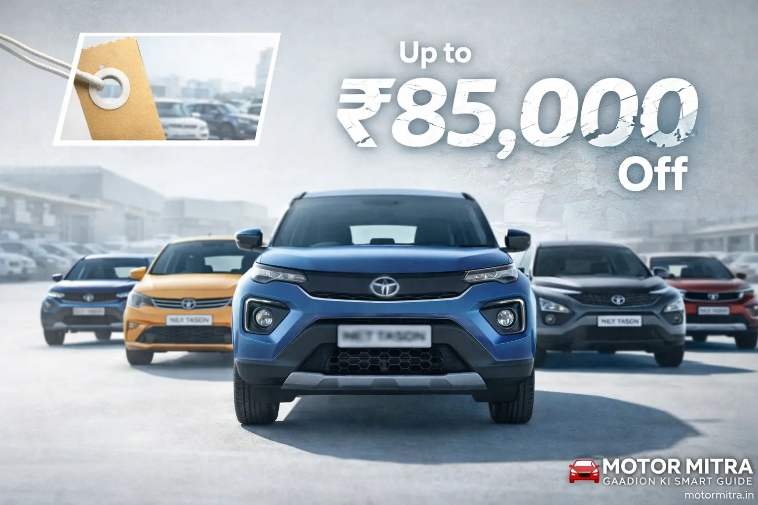 Tata Cars Get Massive Feb Discounts — Up to ₹85k Slashed Across Nexon, Punch & More