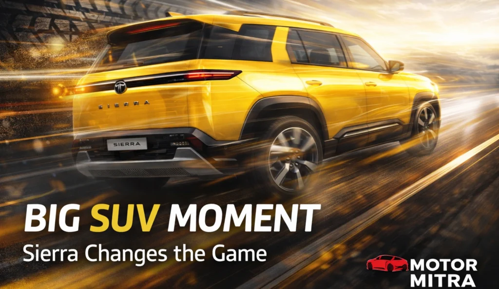 Unstoppable Demand: Tata Sierra Crosses 1 Lakh Bookings, Production Ramped Up
