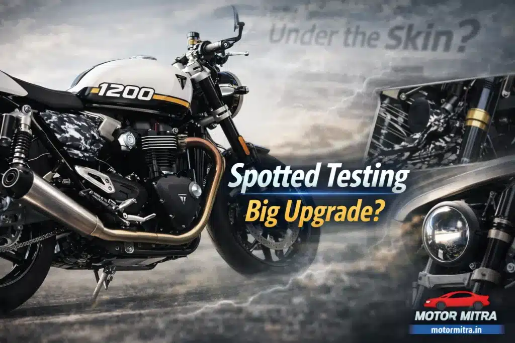 Triumph Speed Twin 1200 Spotted Testing — Big Changes Under the Skin?