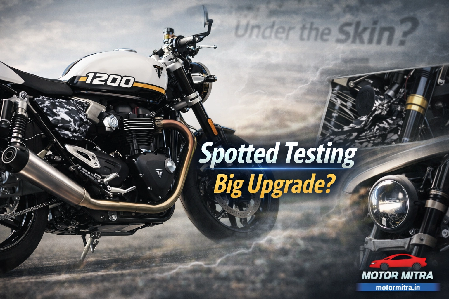 Triumph Speed Twin 1200 Spotted Testing — Big Changes Under the Skin?