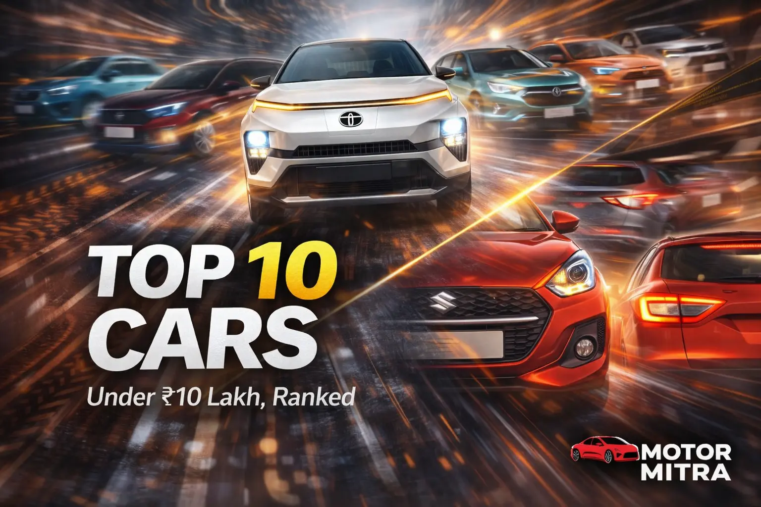 Under 10 Lakh Best Car Comparison: 10 Cars Ranked on Price, Features & Performance