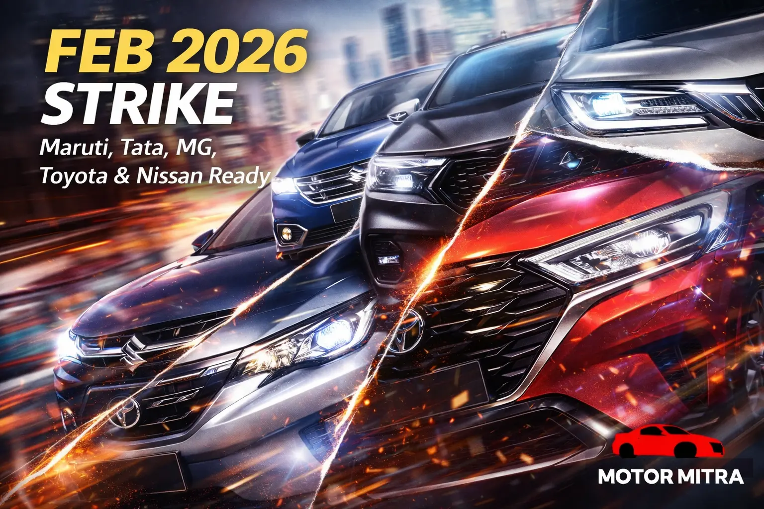 Upcoming Car Launches in Feb 2026: Maruti, Tata, MG, Toyota & Nissan Ready to Strike