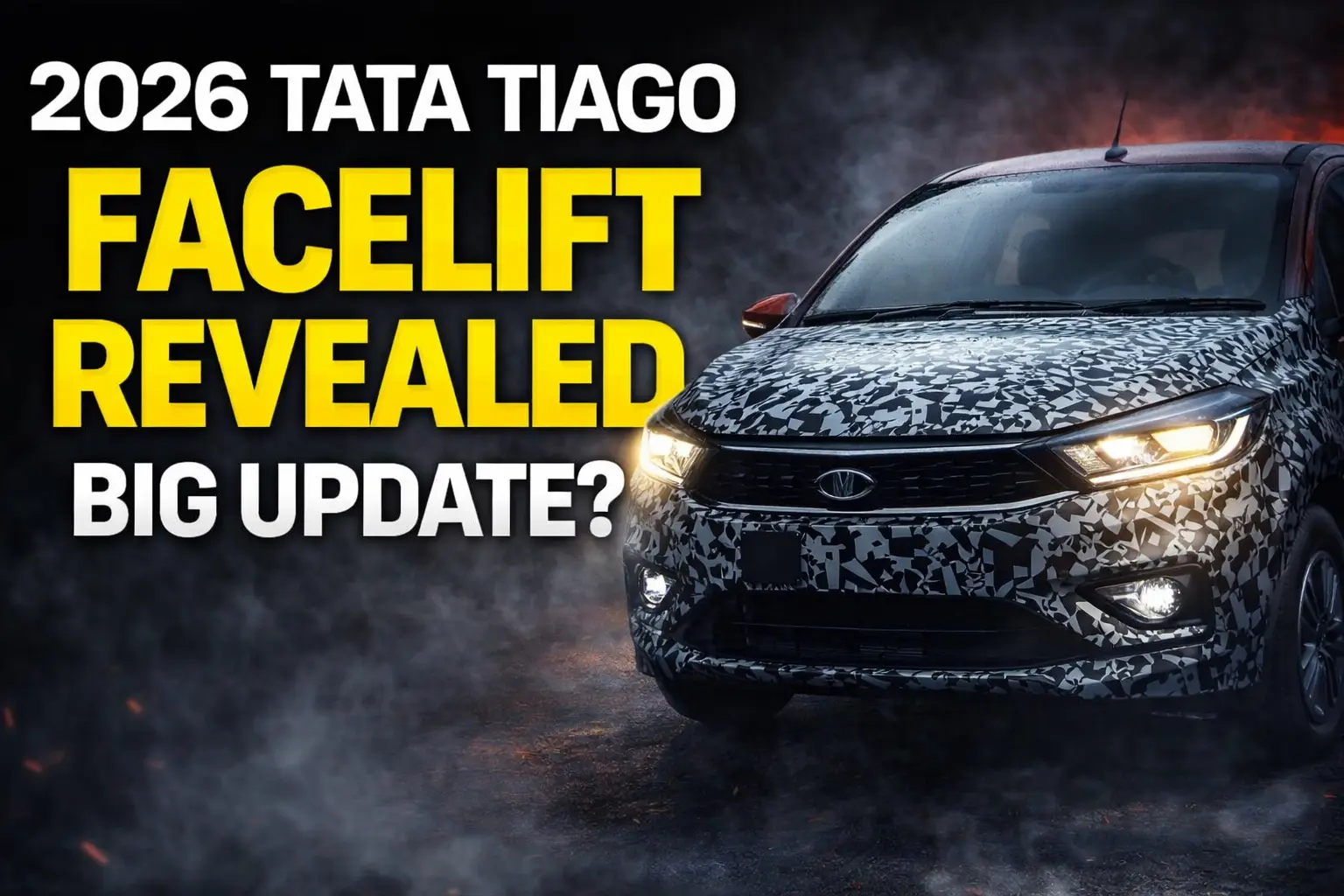 2026 Tata Tiago Facelift Spotted – Big Changes You Didn’t Expect