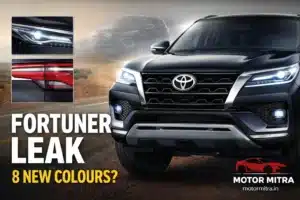 2026 Toyota Fortuner Leak — Spy Shots Inspire Render Hinting At 8 New Colours