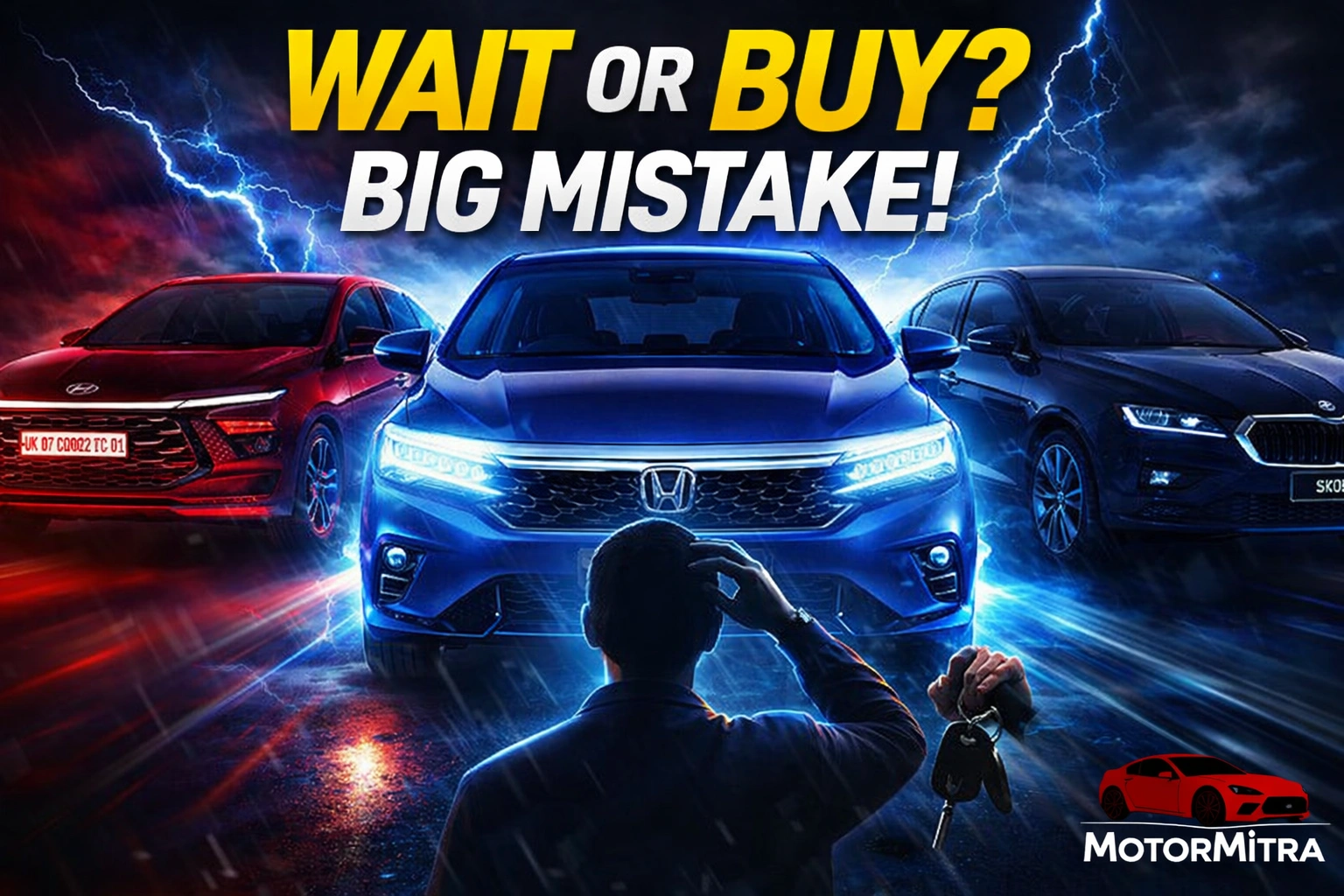 2027 Honda City Facelift vs Verna vs Slavia