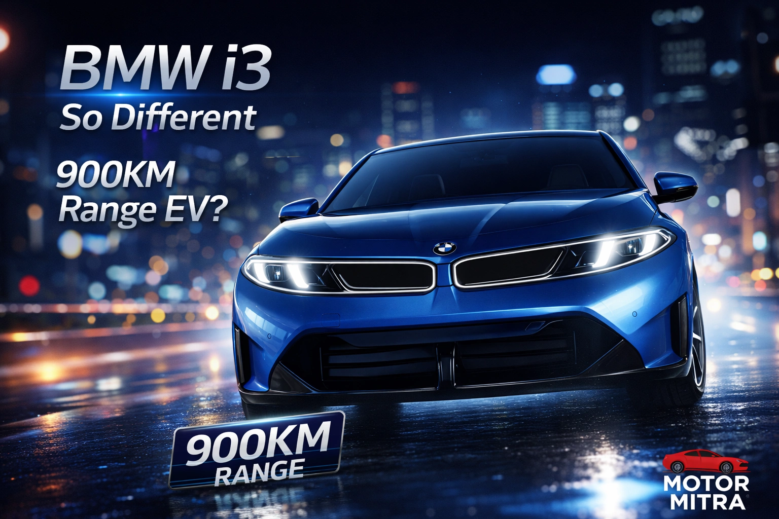 900KM Range EV BMW i3 Makes Every Other Electric Car Look Weak