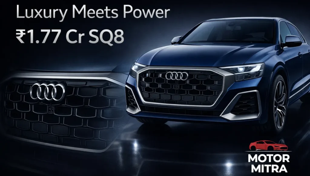 Supercar Speed in an SUV? Audi SQ8 at ₹1.77 Cr Arrives in India – Deliveries From April