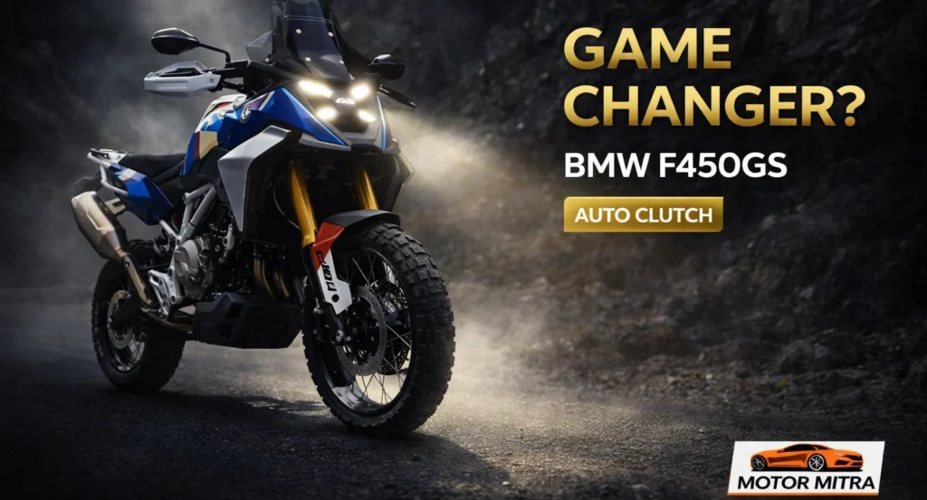 BMW F450GS Auto Clutch Details Revealed: Everything About The New Easy Ride Clutch