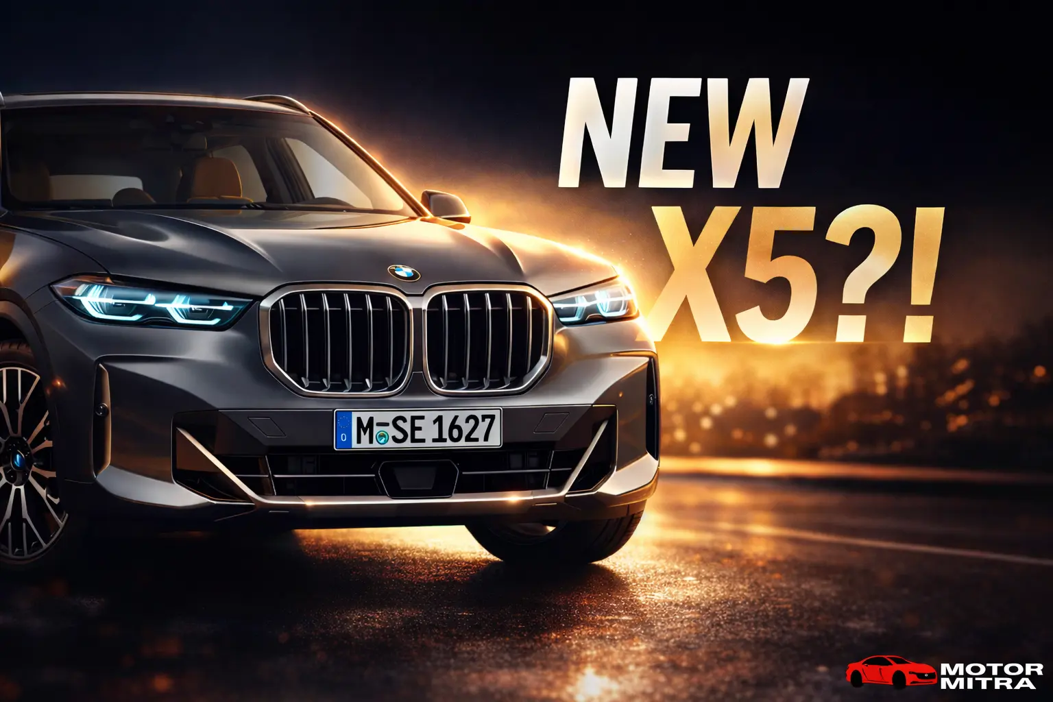 Next-Gen BMW X5 Leaked with Bold Neue Klasse Look and V8 Power!