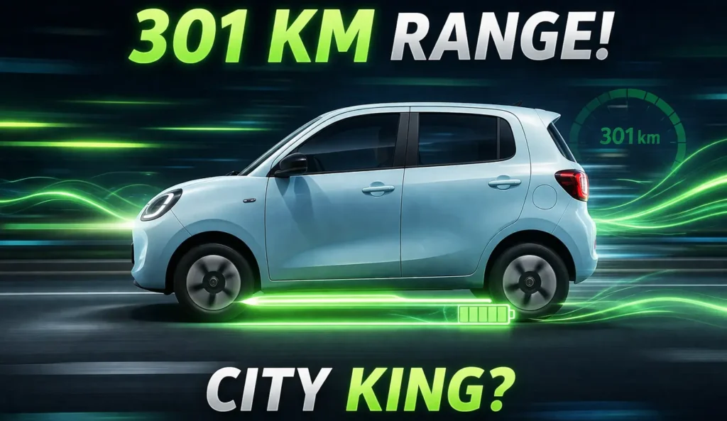 Comet EV Killer? 2026 Wuling Mini EV Launched at ₹6.15 Lakh—301 km Range & Fast Charging!