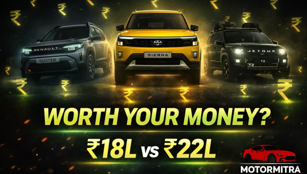 Duster vs Sierra vs Jetour T2 Which SUV Is Actually Worth Your Money