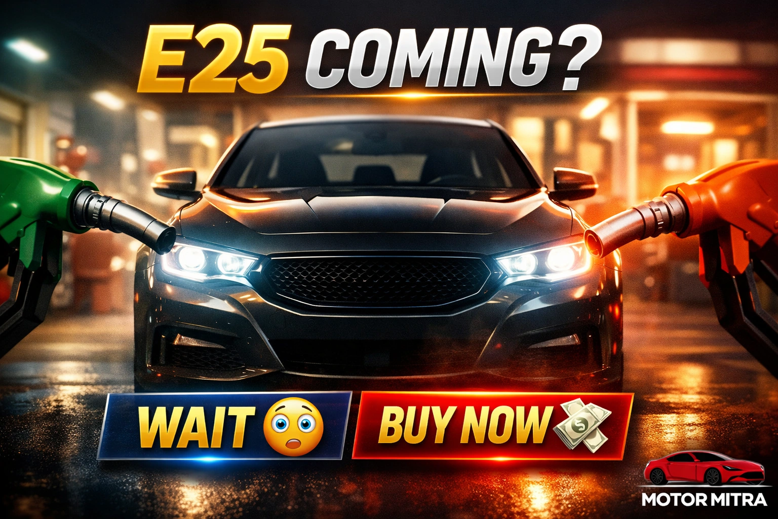 India’s Next Fuel Step: E25 Talks Begin After E20—Should You Wait to Buy a Car?