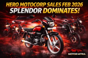 hero splendor sales feb 2026 india bike