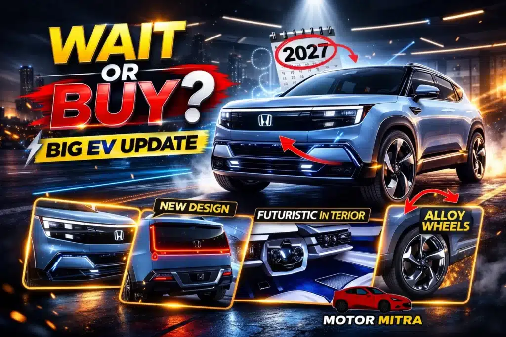 STOP Buying EVs Now! Honda 0 Alpha Electric SUV India Testing Begins, Launch 2027