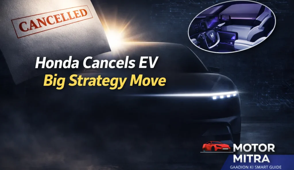 Honda Suddenly Cancels 0 SUV & Sedan — Why India Is Now At The Center Of Its EV Strategy