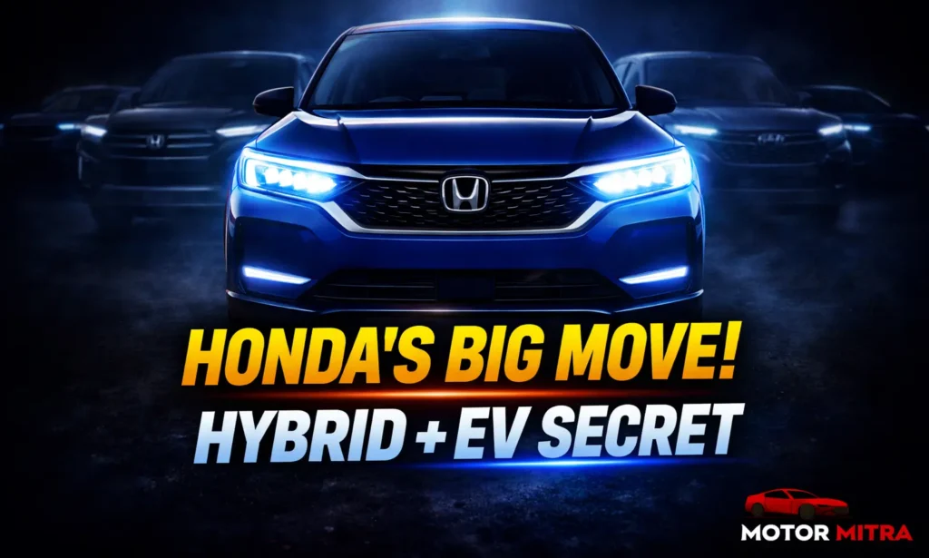 Honda’s Shock Move! New Hybrid And EV Cars Set To Hit India Market
