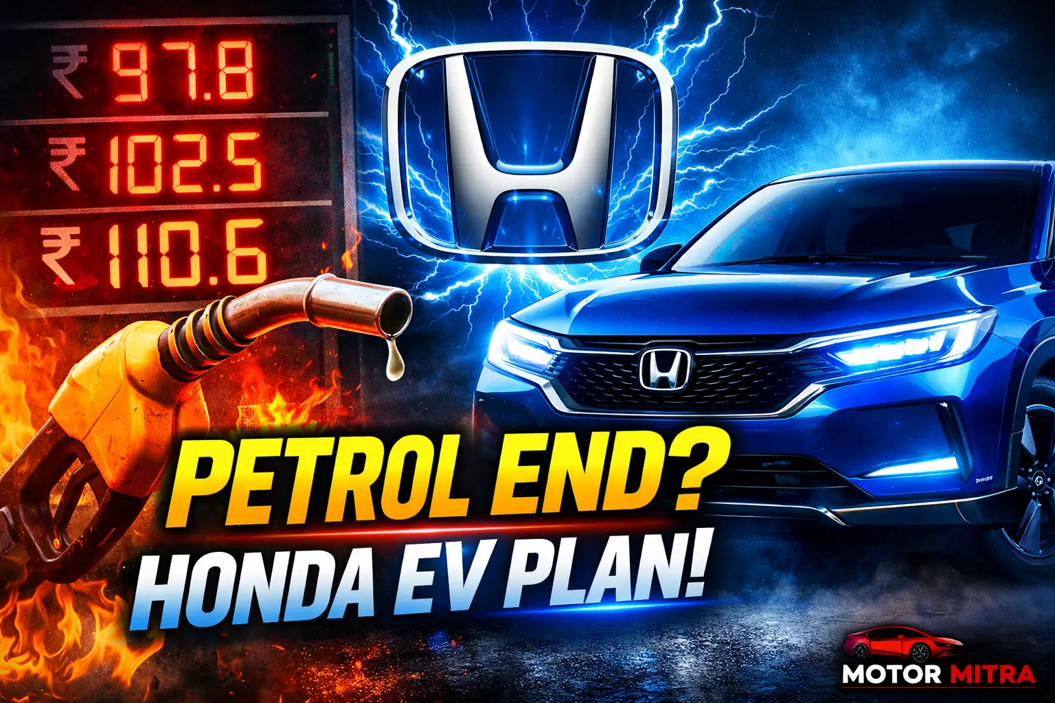 Honda’s Shock Move! New Hybrid And EV Cars Set To Hit India Market