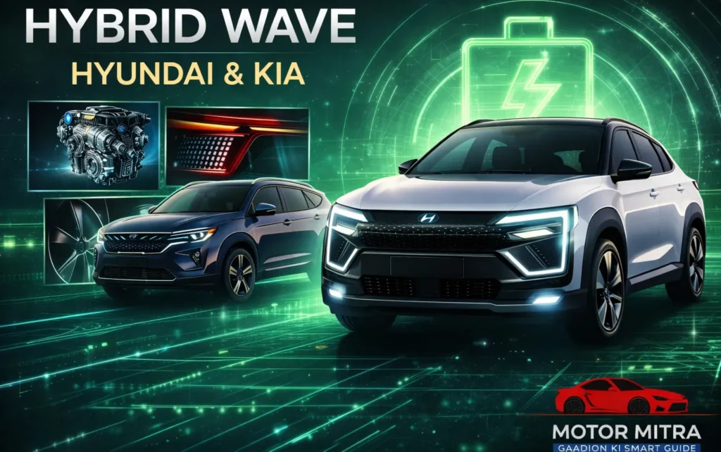 Hyundai and Kia to Launch Multiple Hybrid Cars in India by 2027 – Full Roadmap Revealed