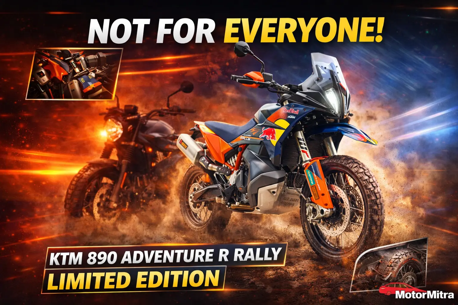 KTM 890 Adventure R Rally Limited Edition Features, Specs, Details