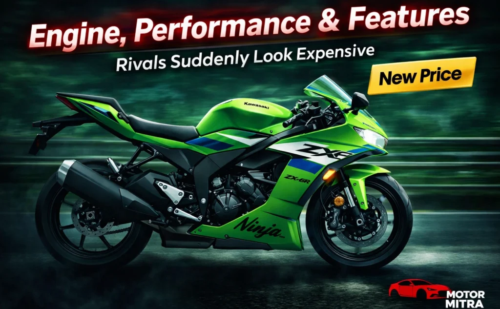 Kawasaki Ninja ZX-6R Shocking Price Drop: Save ₹3.72 Lakh This March – Limited Period Offer!