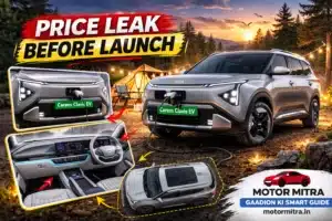 Kia Carens Clavis EV Shock: GTX, X-Line Variant Prices Leak Before Launch