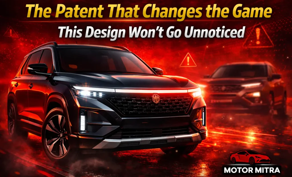 MG Starlight SUV Design Patented in India – Is This the Ultimate Harrier Killer?