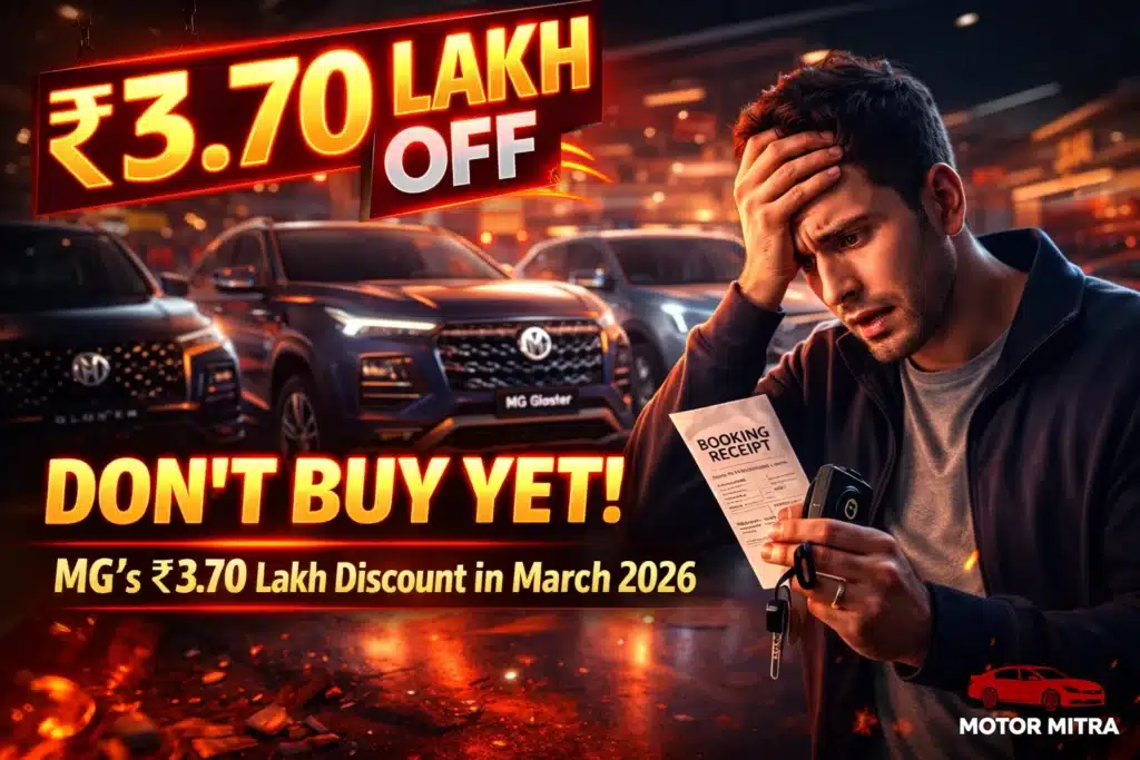 MG Discounts March 2026: Up to ₹3.70 Lakh Off on Comet EV, Hector, Gloster & More