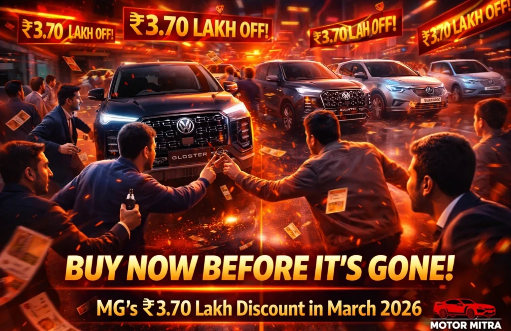 Don’t Buy Yet! MG’s ₹3.70 Lakh Discount in March 2026 Could Save You Big