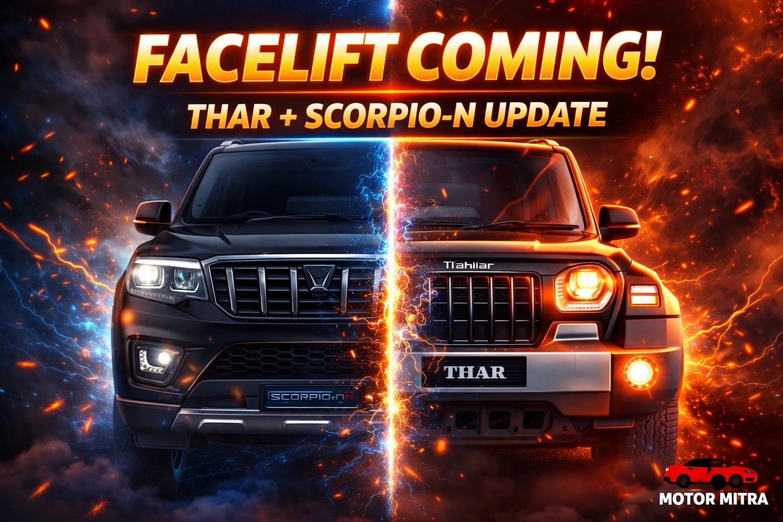 Mahindra Thar Facelift & Scorpio-N Facelift Launch Soon: Big Updates Expected Soon!