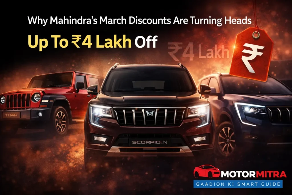 Mahindra SUVs Suddenly Get Huge Price Cuts — Up To ₹4 Lakh Off This March