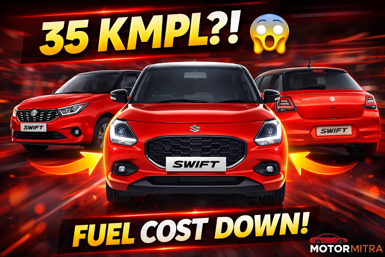 35 KMPL Swift Coming? Maruti’s Hidden Hybrid Tech Could Cut Your Fuel Cost Big Time!