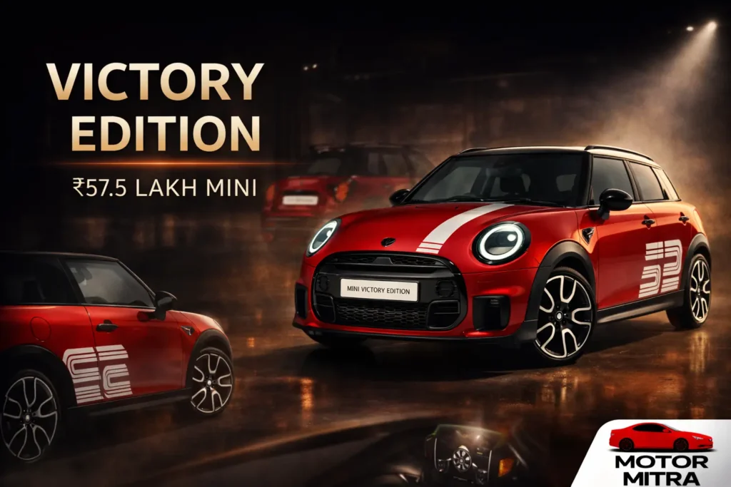 Mini Cooper S Victory Edition Just Launched at ₹57.5 Lakh – And It’s Unlike Anything You’ve Seen