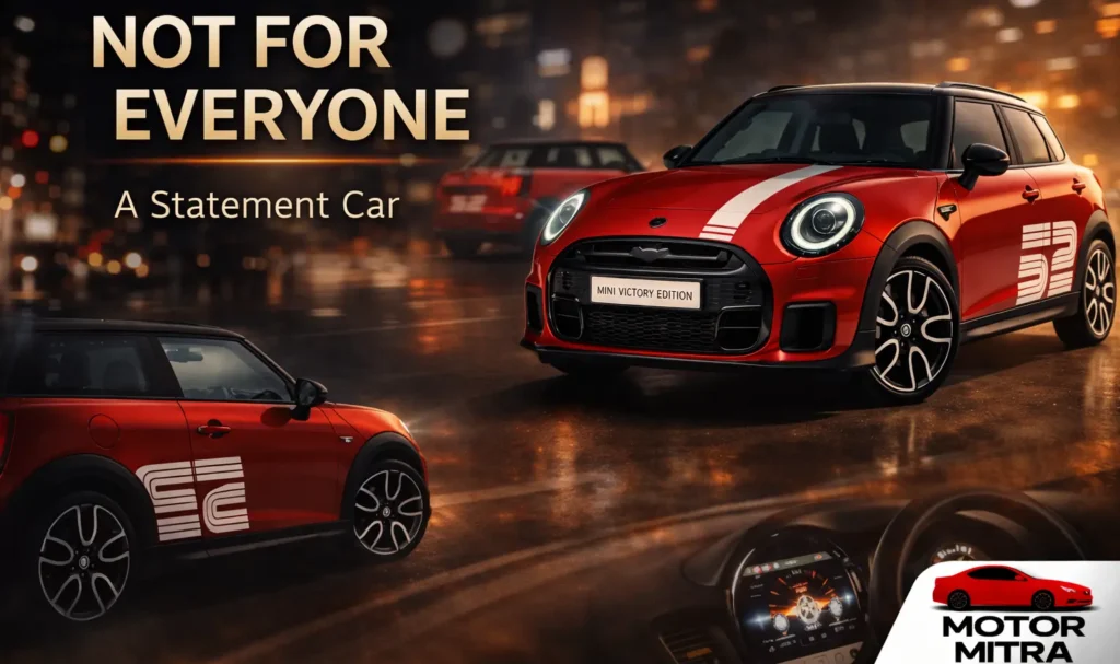 Mini Cooper S Victory Edition Just Launched at ₹57.5 Lakh – And It’s Unlike Anything You’ve Seen