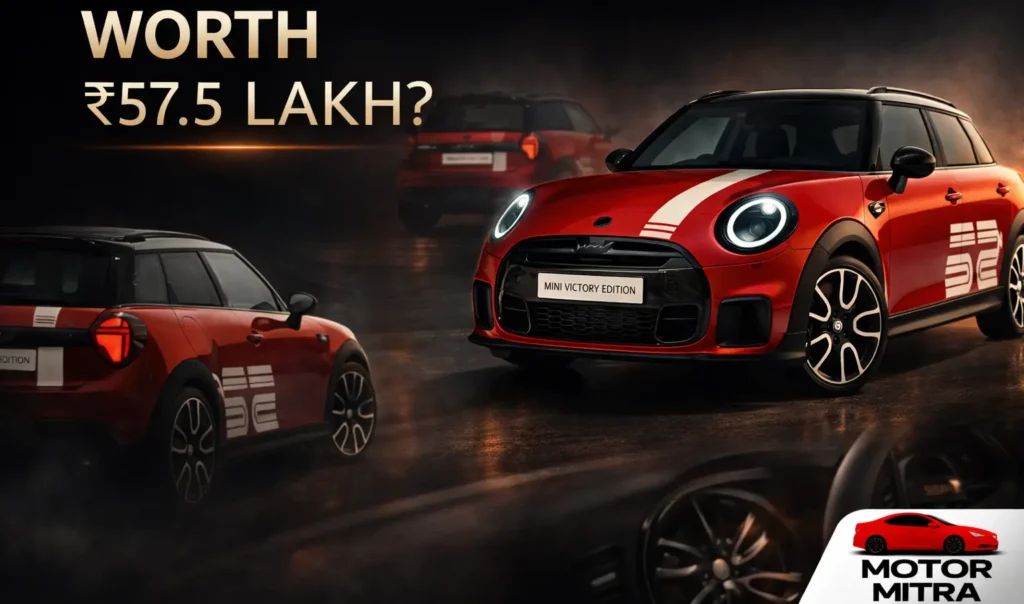 Mini Cooper S Victory Edition Just Launched at ₹57.5 Lakh – And It’s Unlike Anything You’ve Seen